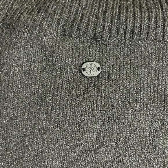 Talbot’s tan‎ shortsleeve knit pullover scoop neck keyhole detail L - Picture 6 of 7